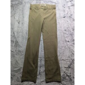 Betabrand Straight Leg Casual Dress Pants Women's Size Medium Green